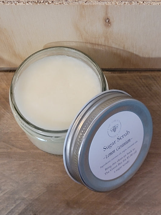 Coconut Oil Sugar Scrub