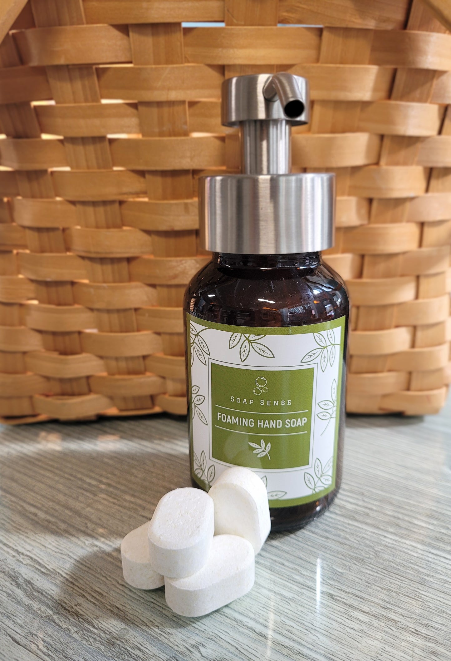 All Natural Foaming Soap Tablet