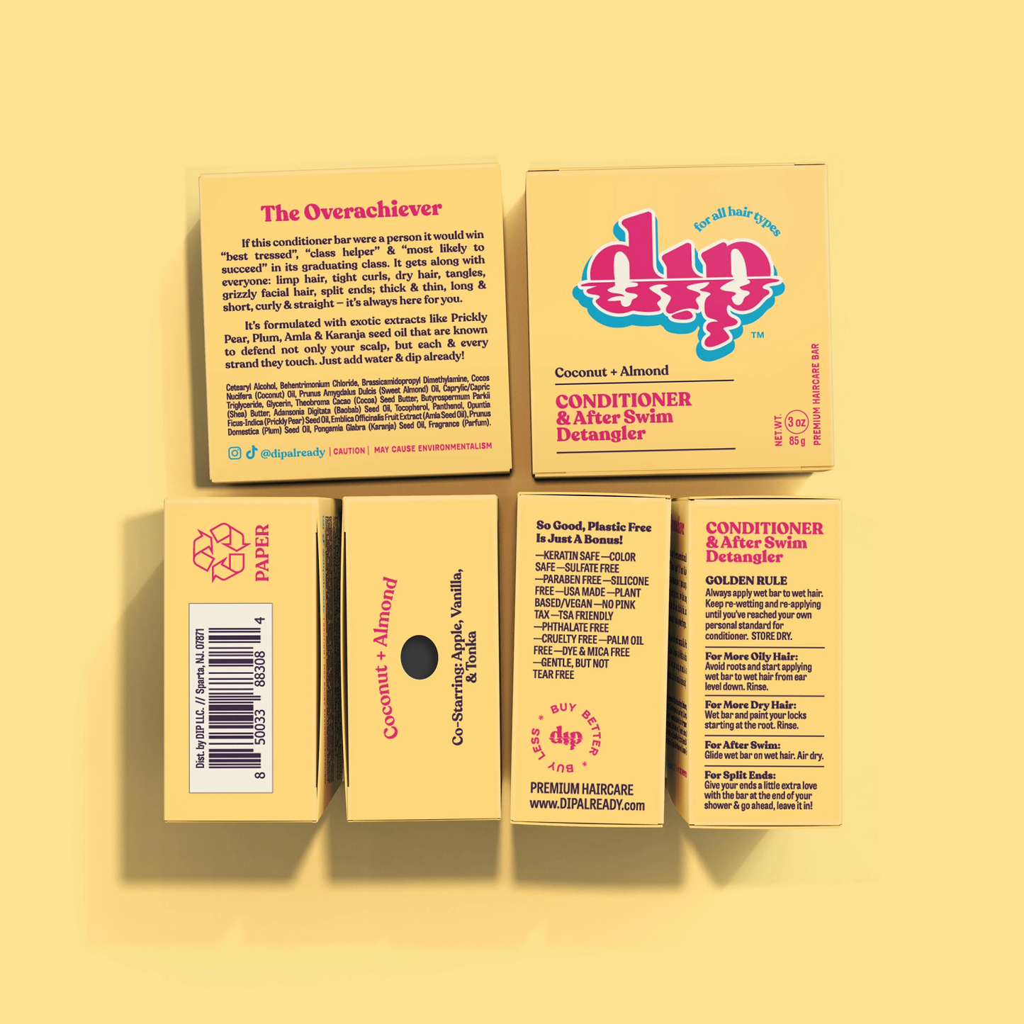 Dip Conditioner Bar & After Swim Detangler