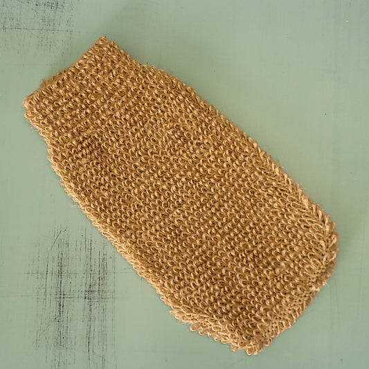 Jute Exfoliating Bath Mitt