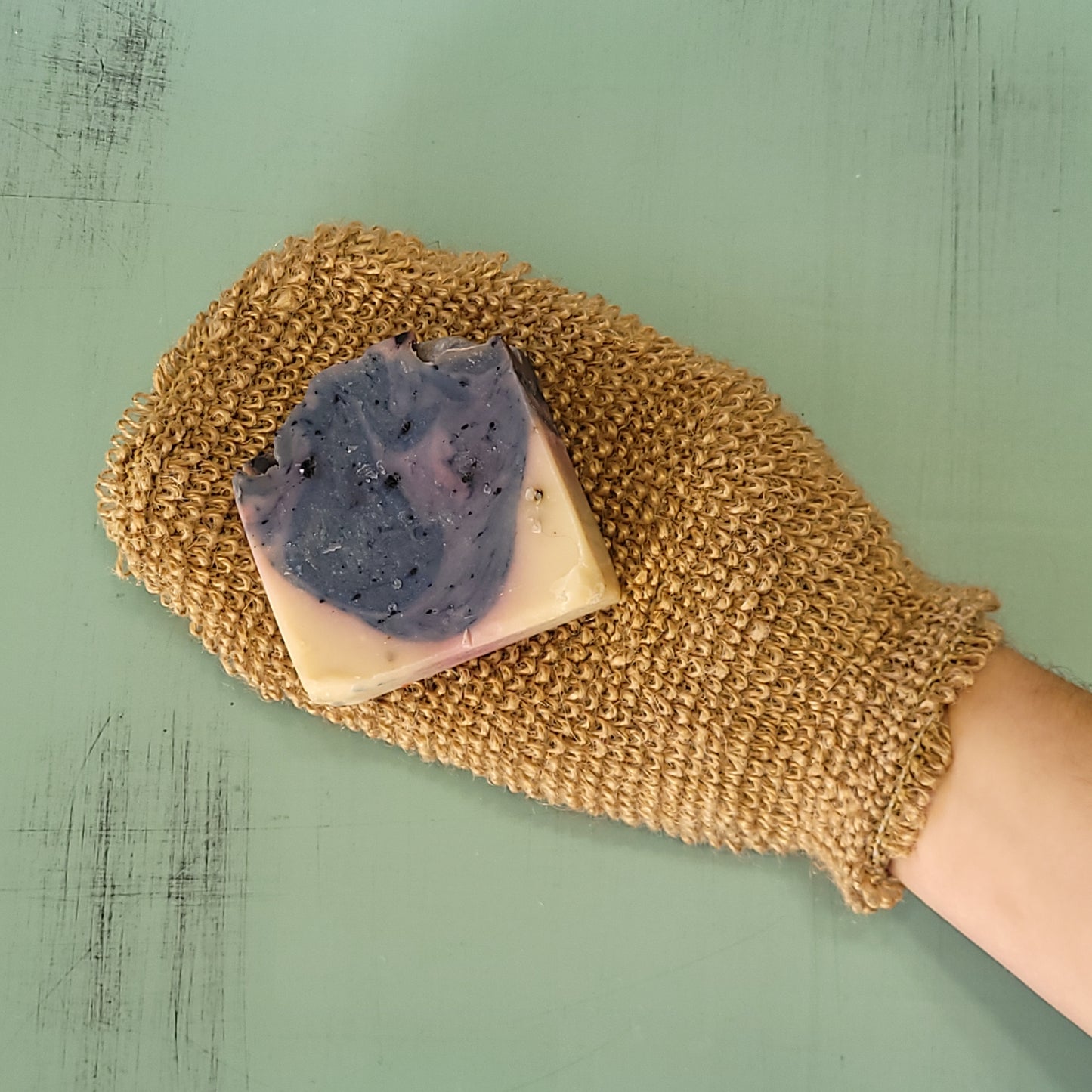 Jute Exfoliating Bath Mitt