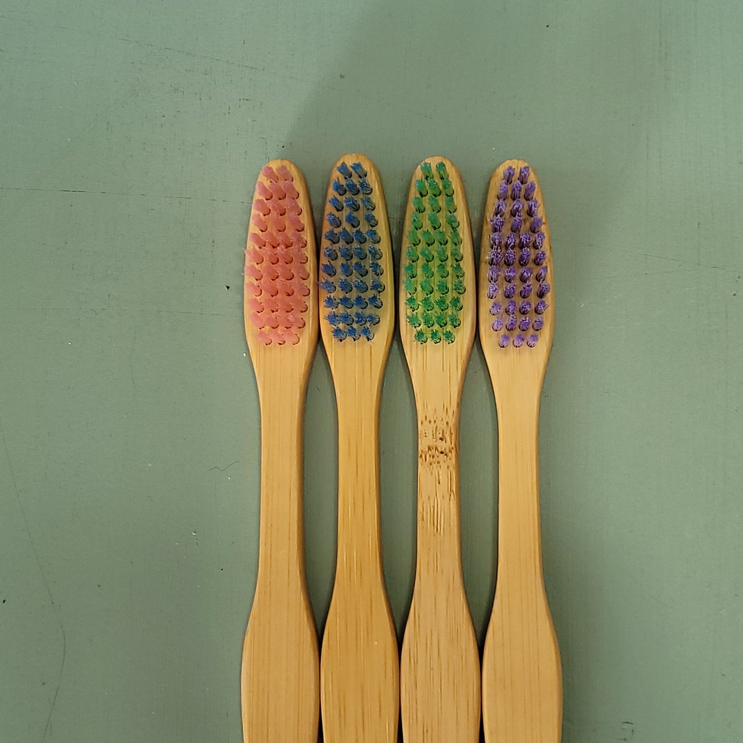 Adult Bamboo Toothbrush - Colored