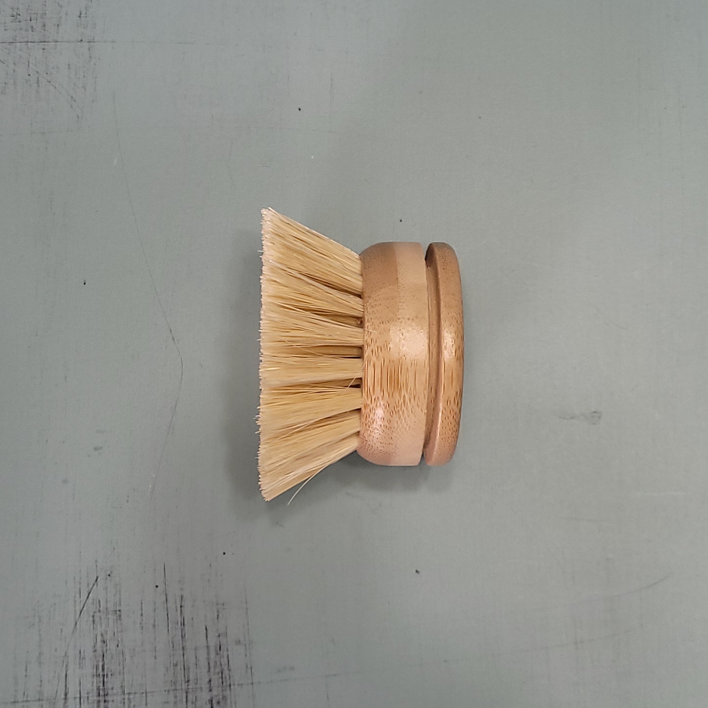 Bamboo Long Handle Dish Scrubber
