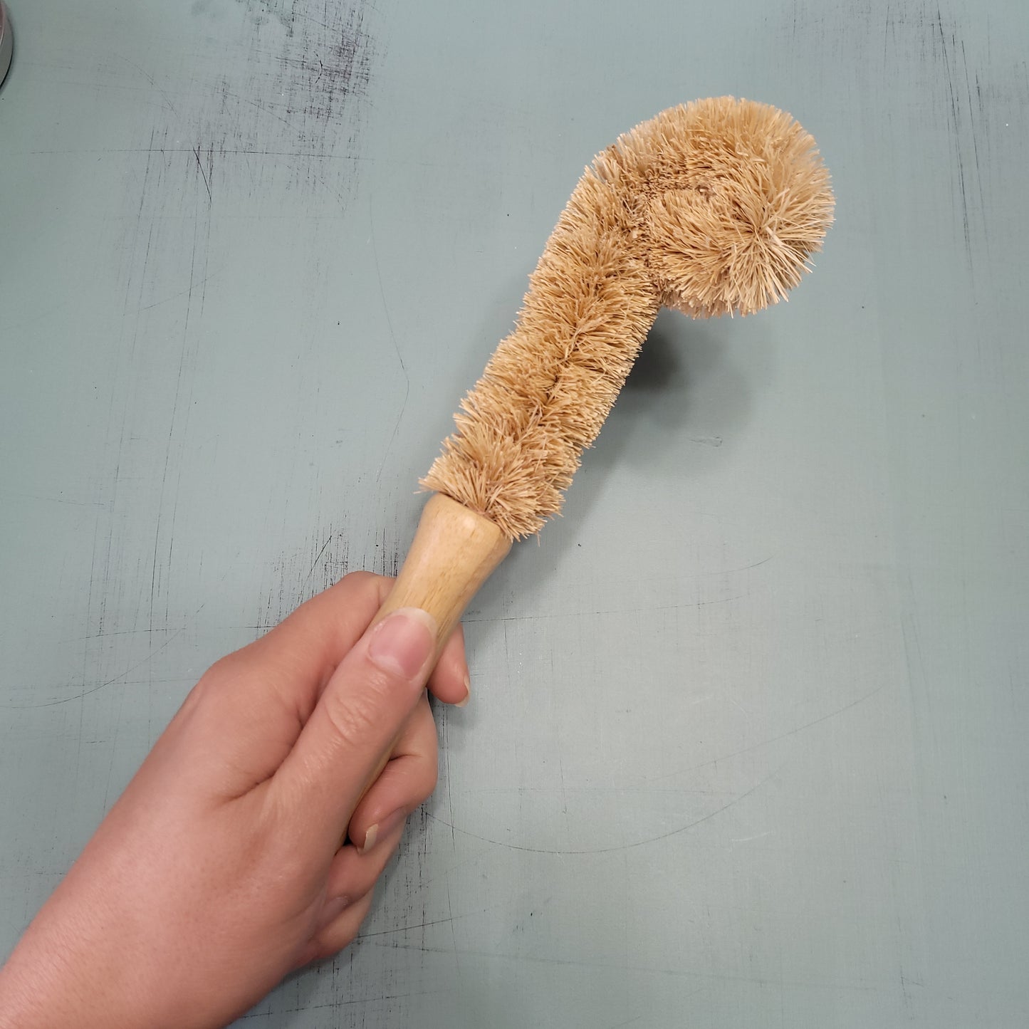 Bamboo Bottle Scrubber