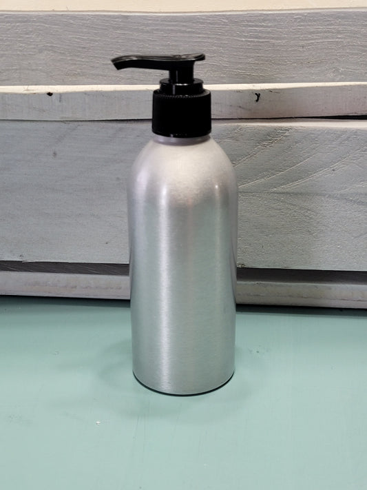8 Ounce Aluminum Bottle with Pump