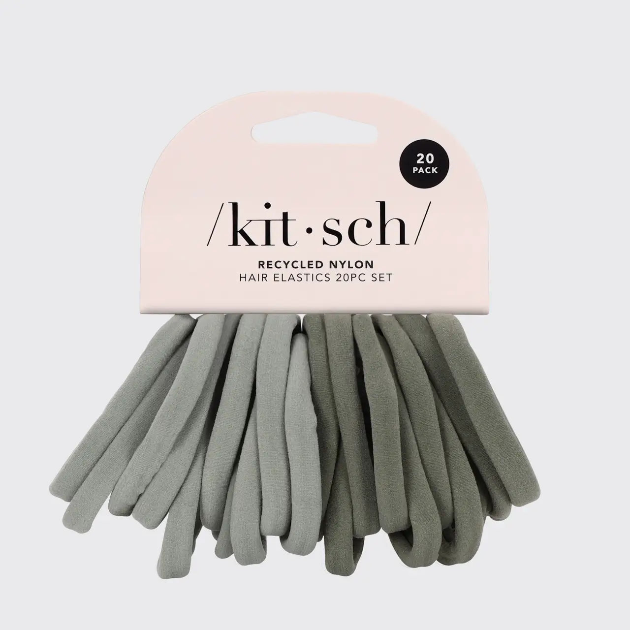 Kitsch Recycled Nylon Elastic Hair Ties