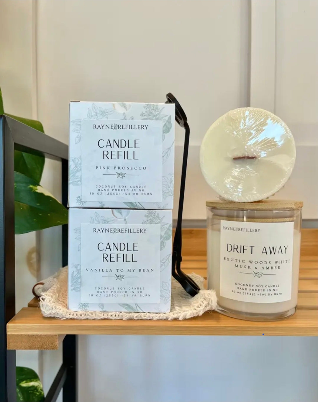 Refillable Coconut Soy Candle