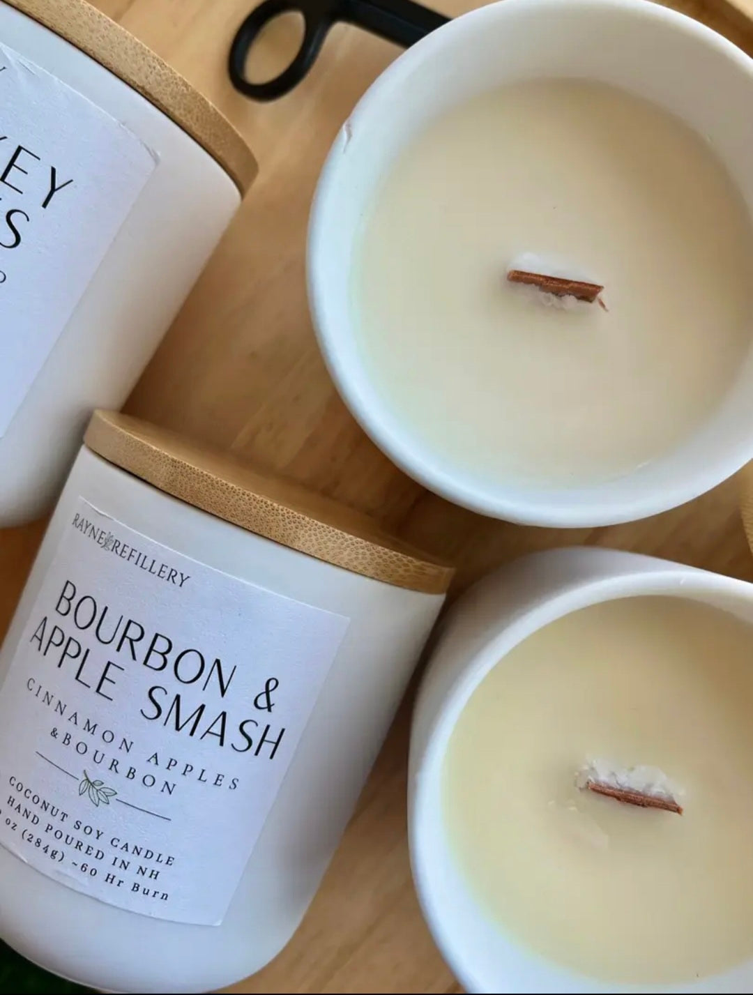 Refillable Coconut Soy Candle