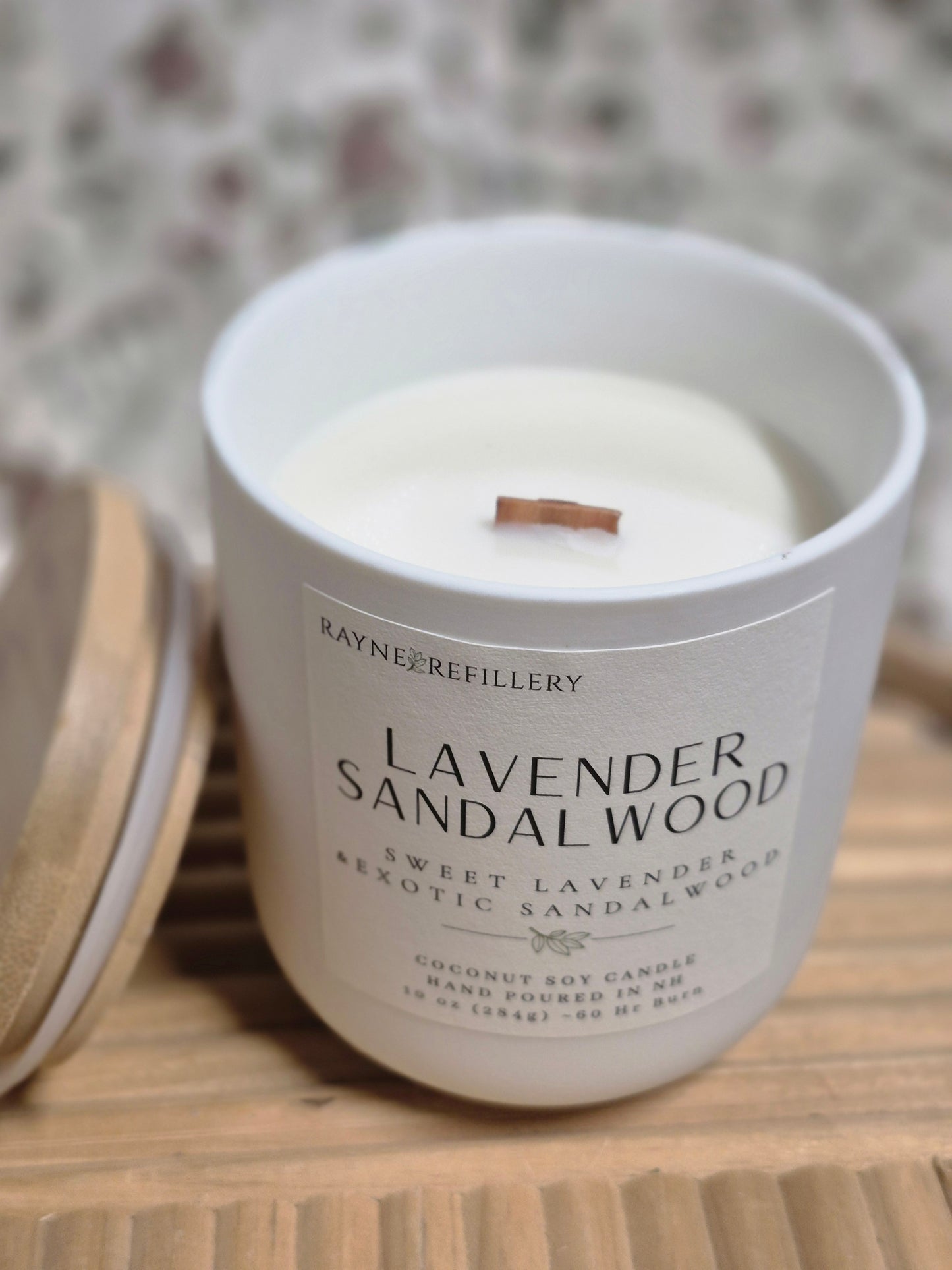 Refillable Coconut Soy Candle