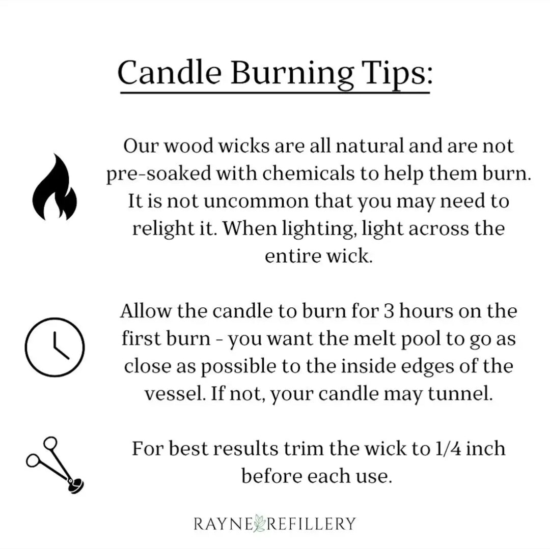 Refillable Coconut Soy Candle