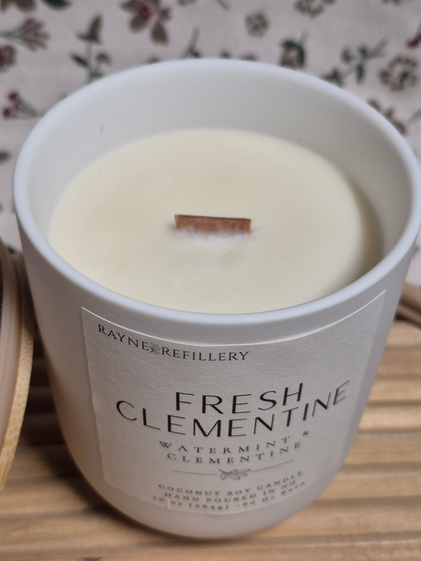 Refillable Coconut Soy Candle