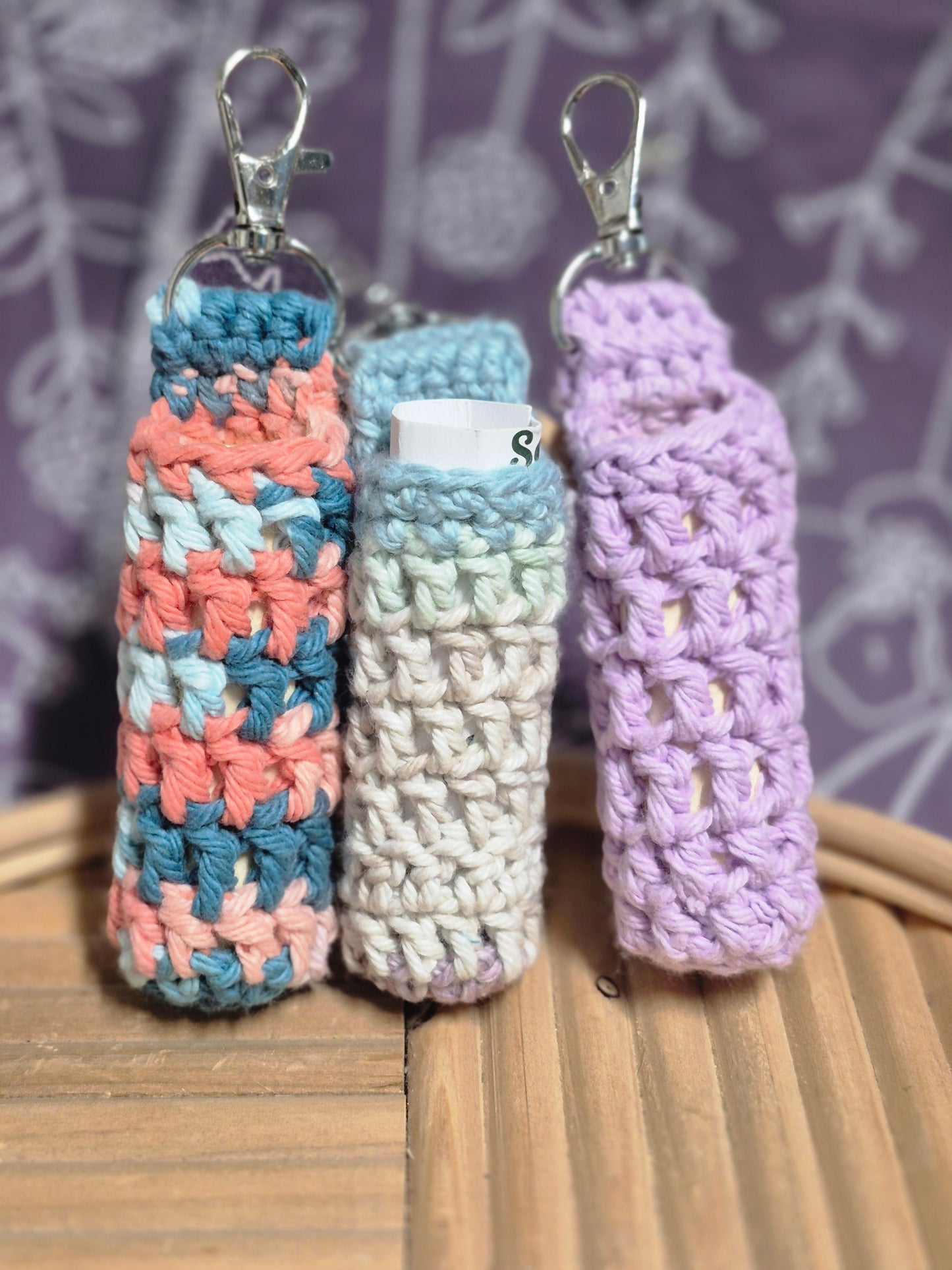 Crochet Lip Balm Keychain (IN STORE ONLY)