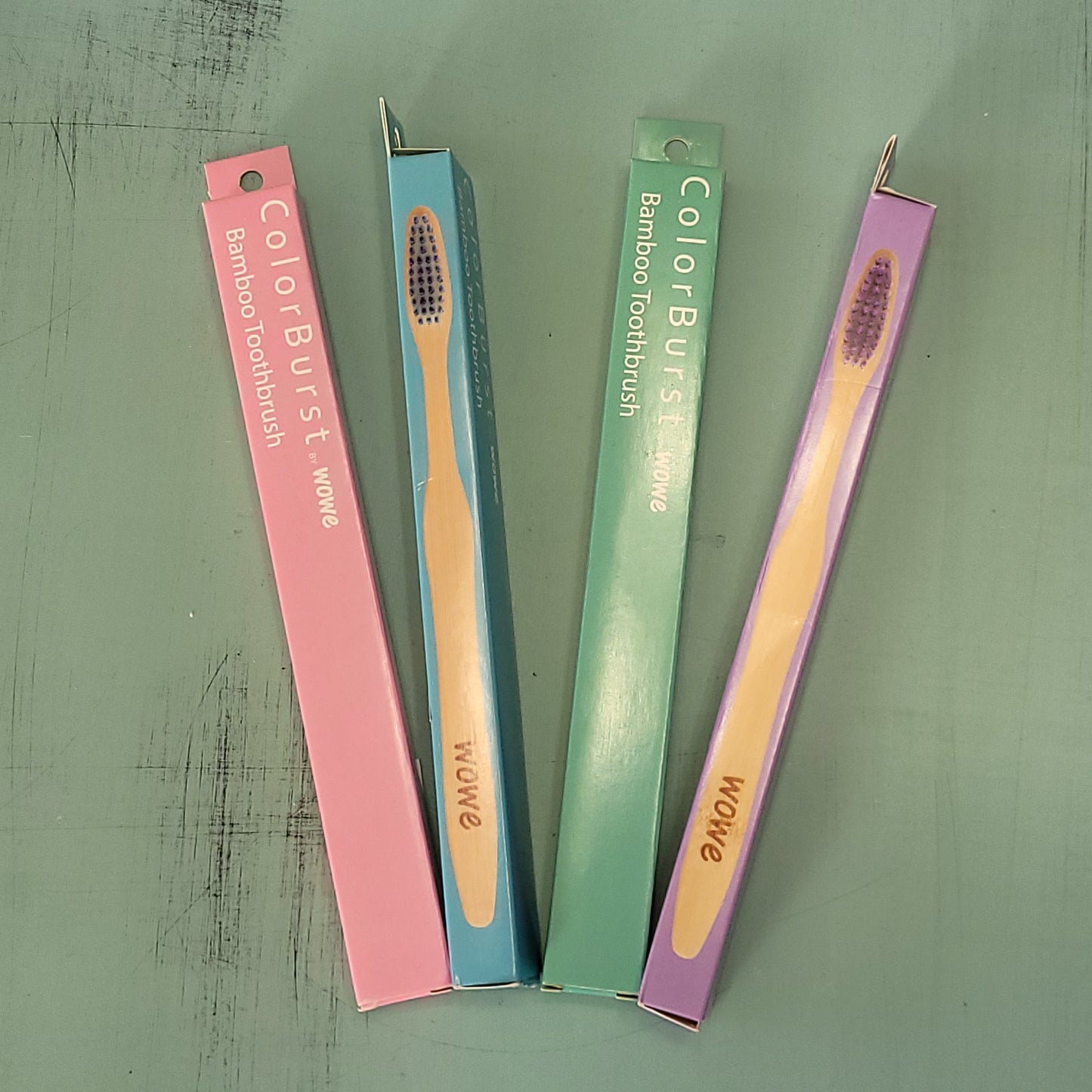 Adult Bamboo Toothbrush - Colored