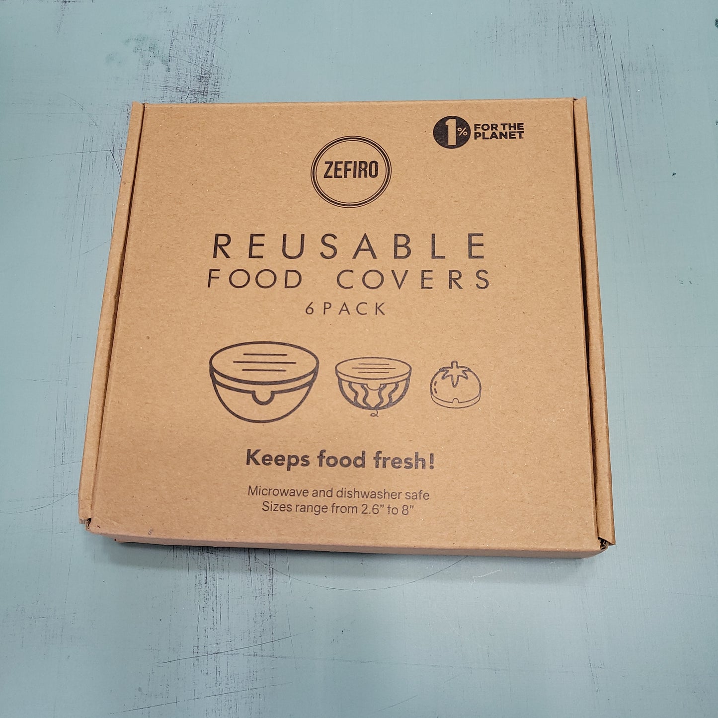 Reusable Food Covers - 6 Pack